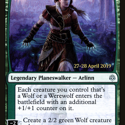 Arlinn, Voice of the Pack [War of the Spark Promos] Prerelease Foil