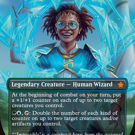 Zimone, Paradox Sculptor (Borderless) [Foundations] Foil
