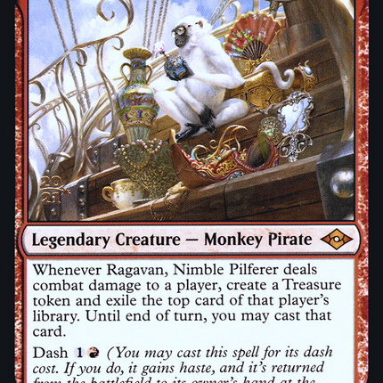 Ragavan, Nimble Pilferer [Modern Horizons 2 Promos] Prerelease Foil