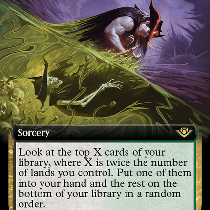 Pillage the Bog (Extended Art) [Outlaws of Thunder Junction]