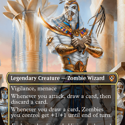 Temmet, Naktamun's Will (Borderless) [Commander: Aetherdrift]