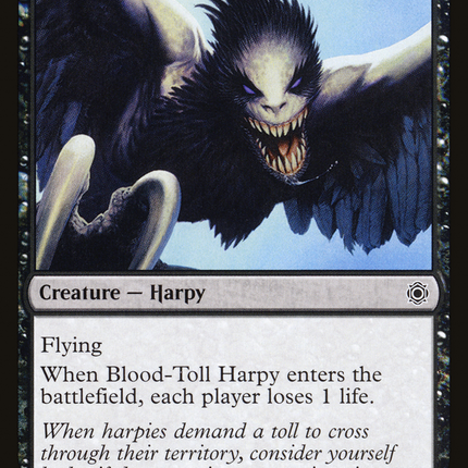 Blood-Toll Harpy [Conspiracy: Take the Crown]