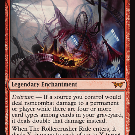 The Rollercrusher Ride [Duskmourn: House of Horror Promos]