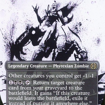 Geth, Thane of Contracts (Showcase) (Borderless) [Phyrexia: All Will Be One]