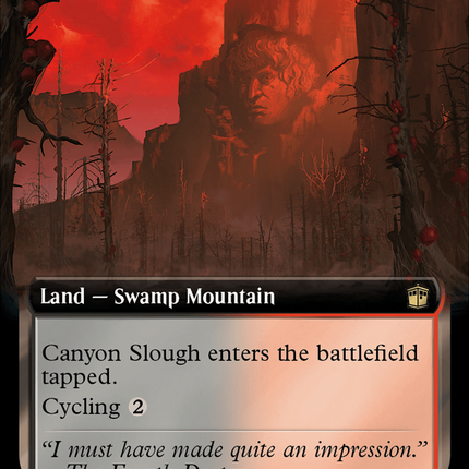 Canyon Slough (Extended Art) [Doctor Who] Surge Foil