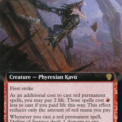 Defiler of Instinct (Extended Art) [Dominaria United]