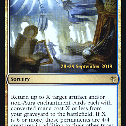 Dance of the Manse [Throne of Eldraine Promos] Prerelease Foil