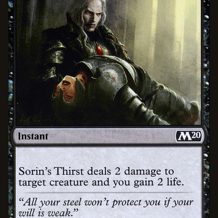 Sorin's Thirst [Core Set 2020]