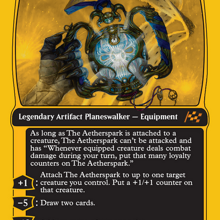 The Aetherspark (First-Place Foil) [Aetherdrift] Foil