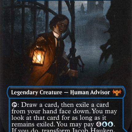 Jacob Hauken, Inspector // Hauken's Insight (Borderless) [Innistrad: Crimson Vow]