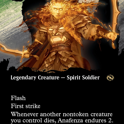 Anafenza, Unyielding Lineage (Borderless) [Tarkir: Dragonstorm] Foil