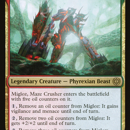 Migloz, Maze Crusher [Phyrexia: All Will Be One]