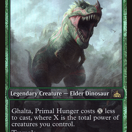 Ghalta, Primal Hunger [Rivals of Ixalan Promos] Foil