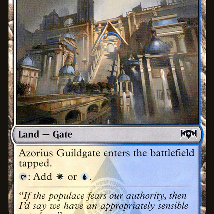 Azorius Guildgate [The List Reprints]