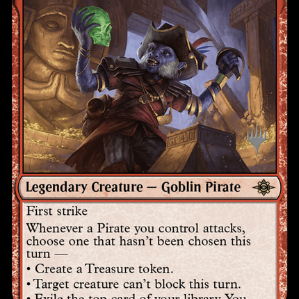Breeches, Eager Pillager [The Lost Caverns of Ixalan Promos]