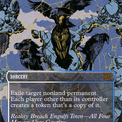 Fractured Identity (Extended Art) (Borderless) [Breaking News] Textured Foil
