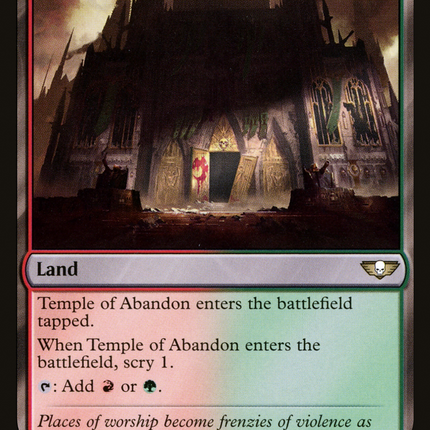 Temple of Abandon [Warhammer 40,000 Commander]