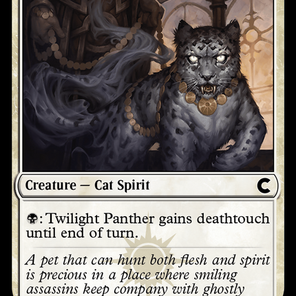Twilight Panther [Ravnica: Clue Edition]