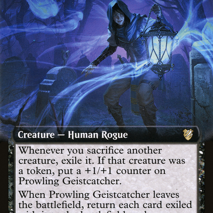 Prowling Geistcatcher (Extended Art) [Midnight Hunt Commander]