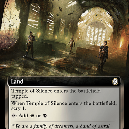 Temple of Silence (Extended Art) [Fallout] Surge Foil