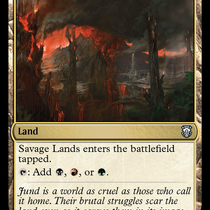 Savage Lands [Modern Horizons 3 Commander] Foil