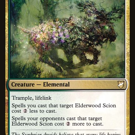 Elderwood Scion [Commander 2018]