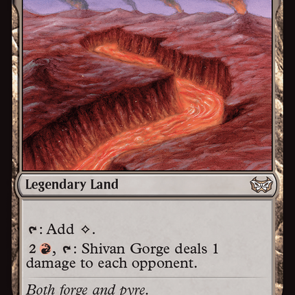 Shivan Gorge [Duskmourn: House of Horror Commander]