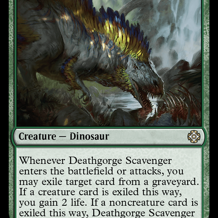 Deathgorge Scavenger [The Lost Caverns of Ixalan Commander]