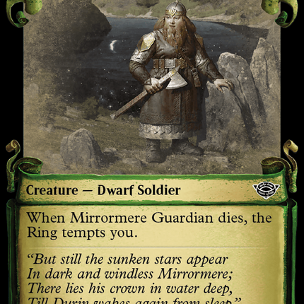 Mirrormere Guardian (Showcase) [The Lord of the Rings: Tales of Middle-earth]
