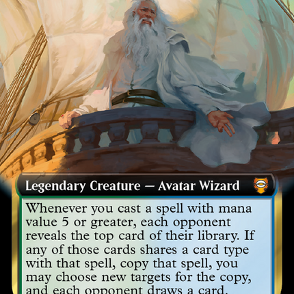 Gandalf, Westward Voyager (Extended Art) [Tales of Middle-earth Commander]