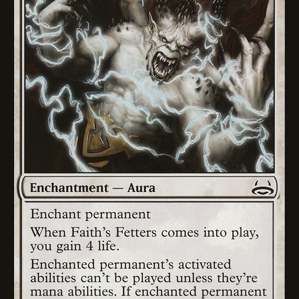 Faith's Fetters [Duel Decks: Divine vs. Demonic]