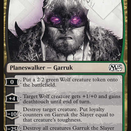 Garruk the Slayer [M15 Prerelease Challenge]