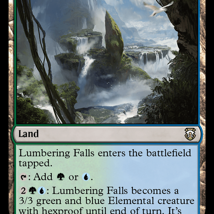 Lumbering Falls [Modern Horizons 3 Commander]