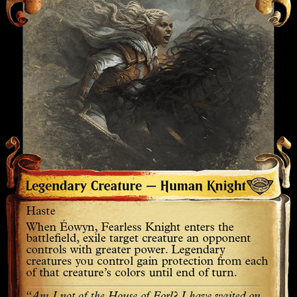 Éowyn, Fearless Knight (Showcase) [The Lord of the Rings: Tales of Middle-earth]