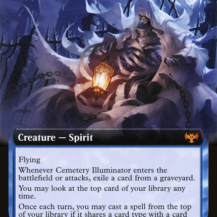 Cemetery Illuminator (Extended Art) [Innistrad: Crimson Vow]