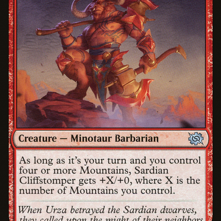 Sardian Cliffstomper [The Brothers' War]