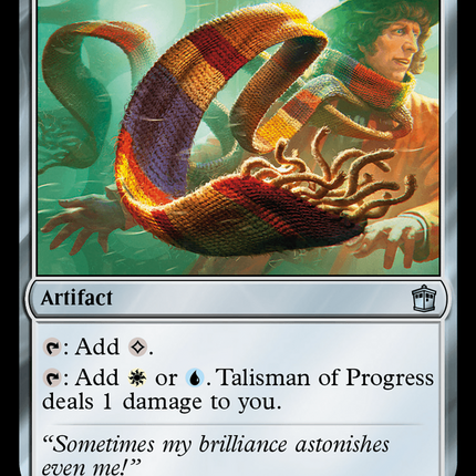 Talisman of Progress [Doctor Who]