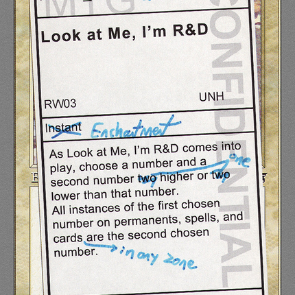 Look at Me, I'm R&D [Unhinged]