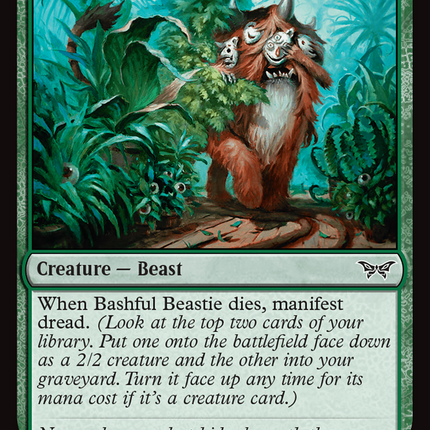 Bashful Beastie [Duskmourn: House of Horror]