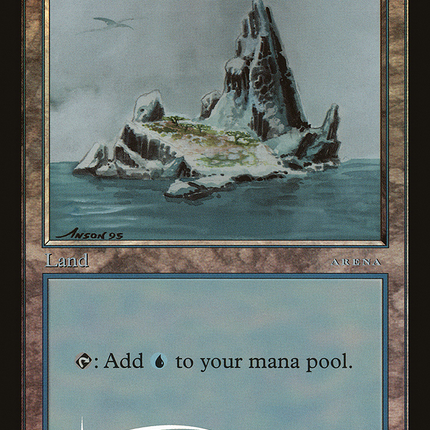 Island (003) [Arena League 2001] Foil