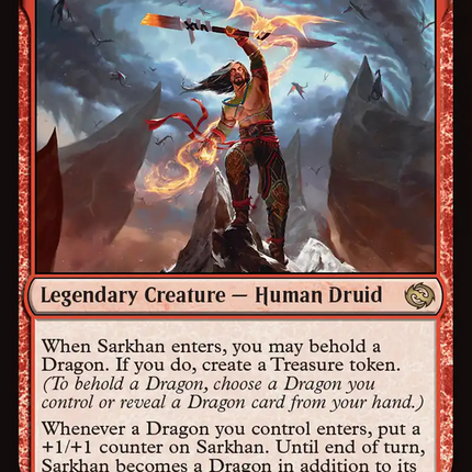 Sarkhan, Dragon Ascendant [Tarkir: Dragonstorm] Foil