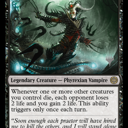 Vraan, Executioner Thane [Phyrexia: All Will Be One Promos]