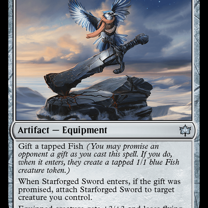 Starforged Sword [Bloomburrow] Foil