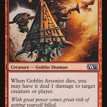 Goblin Arsonist [Magic 2012]