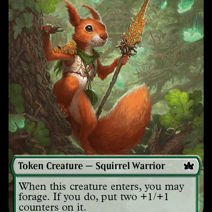 Bushy Bodyguard [Bloomburrow Tokens]