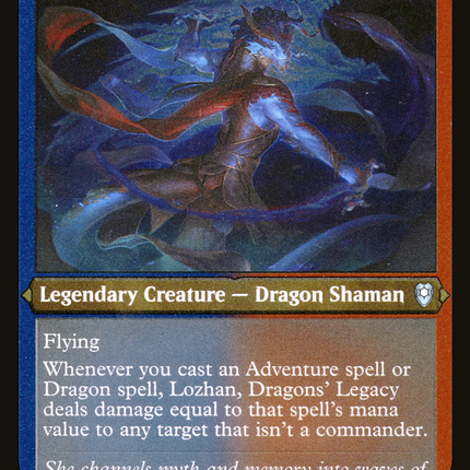 Lozhan, Dragons' Legacy [Commander Legends: Battle for Baldur's Gate] Etched Foil