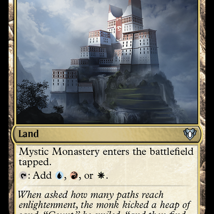 Mystic Monastery [Commander Masters]