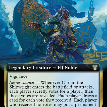 Círdan the Shipwright (Extended Art) [Tales of Middle-earth Commander]