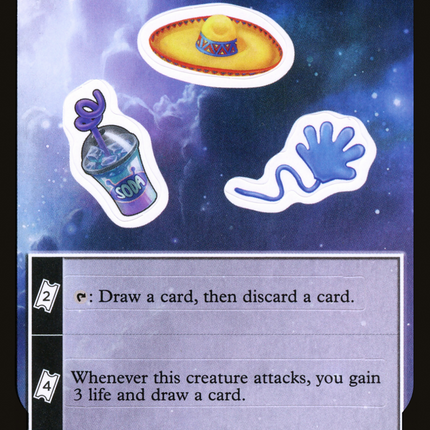 Playable Delusionary Hydra [Unfinity Sticker Sheets]