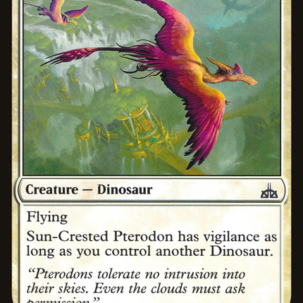 Sun-Crested Pterodon [Rivals of Ixalan]